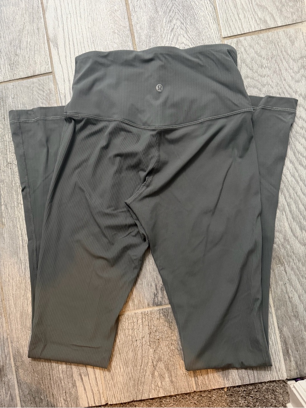 lululemon athletica Women’s Dark Gray Yoga Flare Leggings